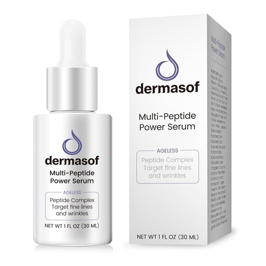 Multi Peptide Power Serum for Face with Copper Peptides, anti Aging, Firming and Lifting, Reduce Fine Lines and Wrinkles, Boost Collagen, Hydration, Barrier Repair, for All Skin Types 30Ml
