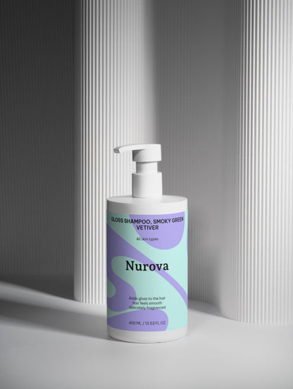 Gloss Shampoo, Smoky Green Vetiver