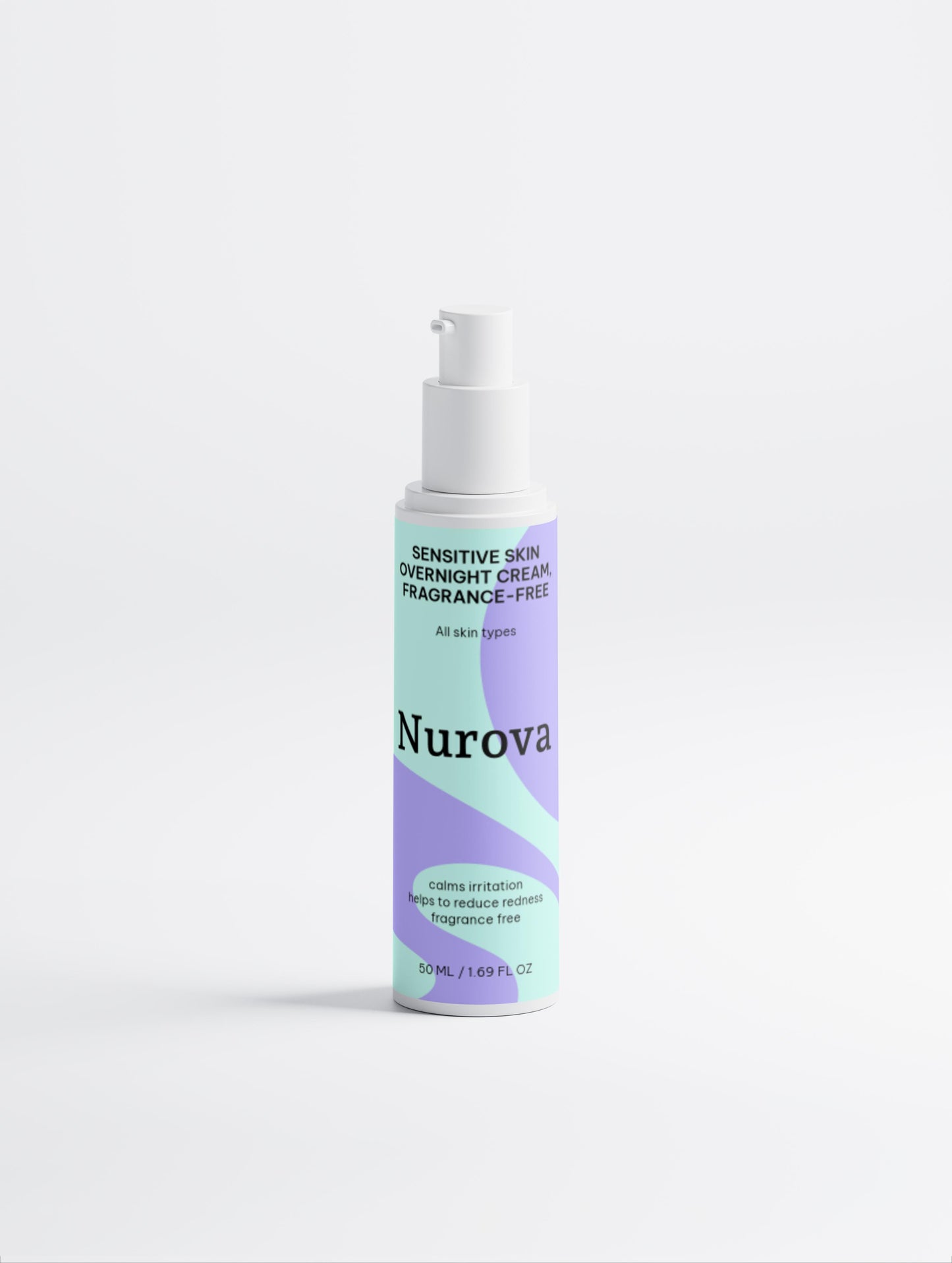 Sensitive Skin Overnight Cream, Fragrance-Free