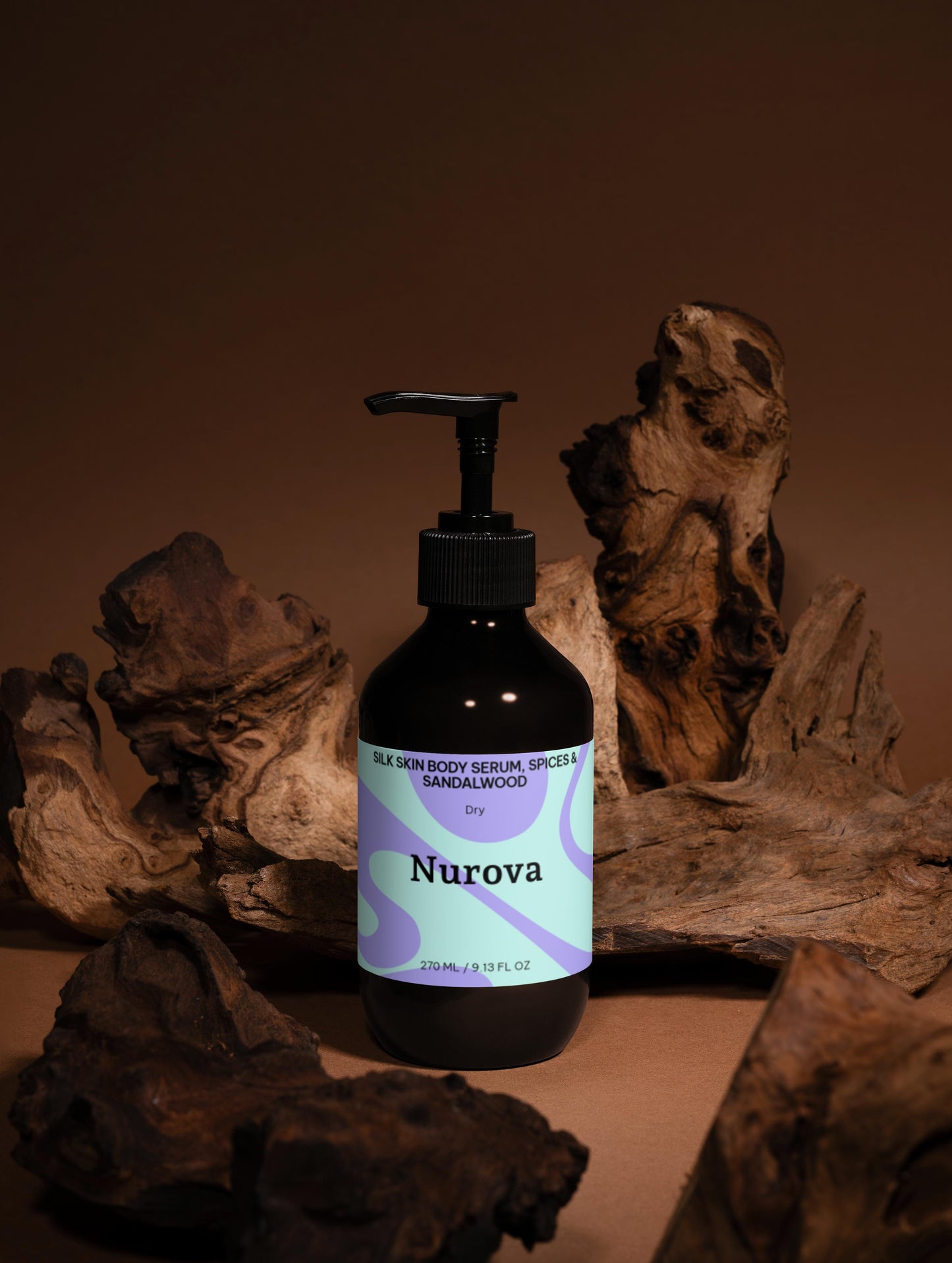 Silk Skin Body Serum, Spices & Sandalwood