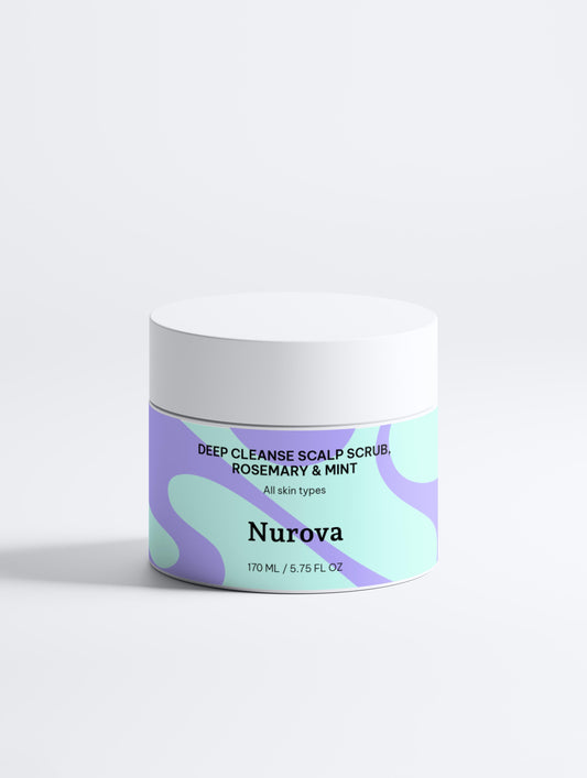 Deep Cleanse Scalp Scrub, Rosemary & Mint