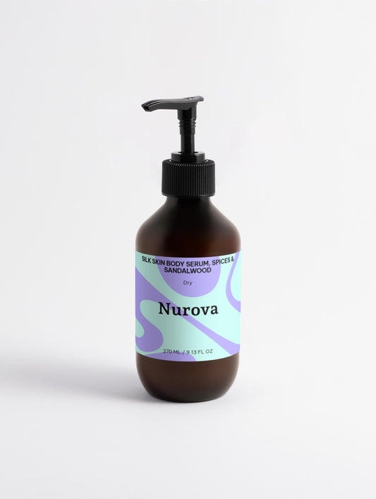 Silk Skin Body Serum, Spices & Sandalwood